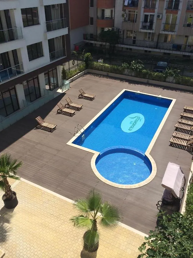 Apart-Hotel Stamopolu Lux С Изглед Към Морето Primorsko Bulgaria